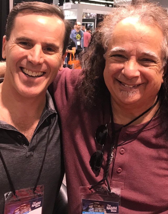 Bobby and Jeffrey at NAMM 2019